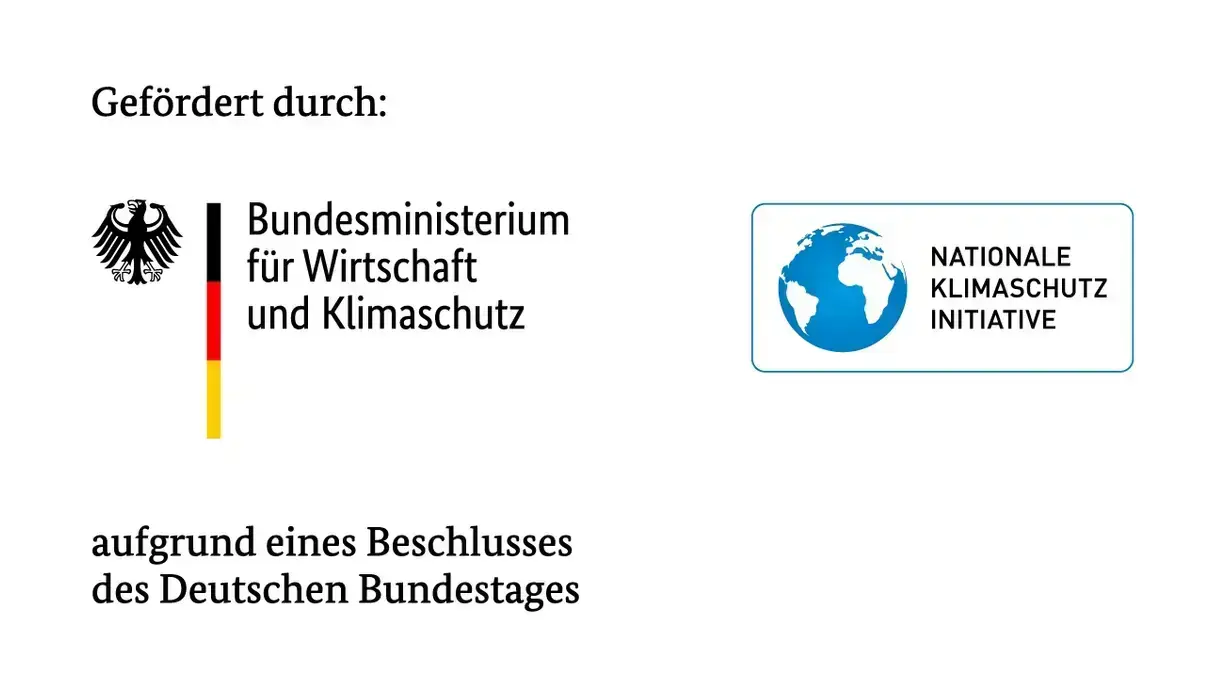 Hinweis auf die Förderung durch das Wirtschaftsministerium